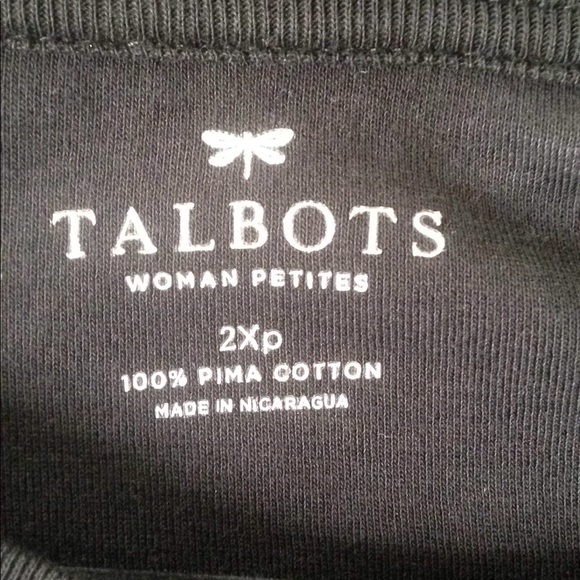 Talbots Perfect Everyday Tee - Picture 3 of 4